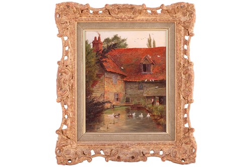 Lot 110 - Edward William Cooke (1811 - 1880), Ducks by a...