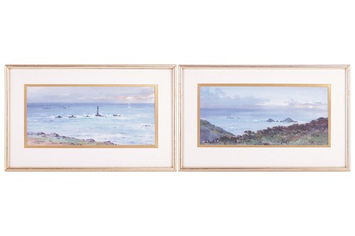 Lot 94 - Frank Watson Woods (1862 - 1953), Longships...