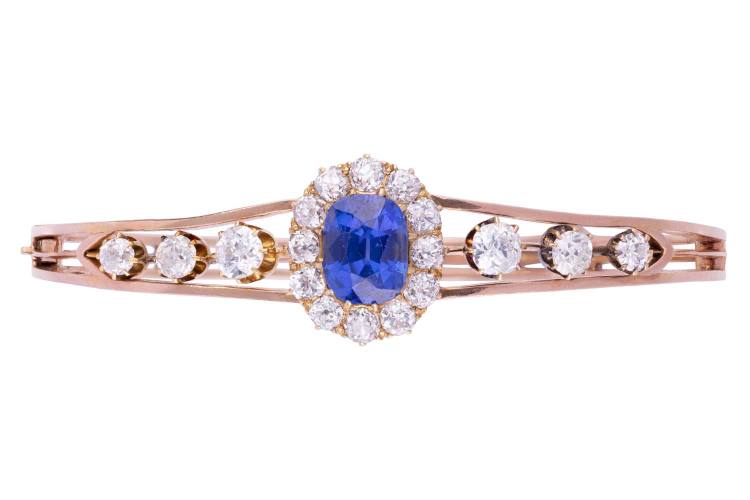 Lot 203 - A Victorian Kashmir Sapphire (with no...