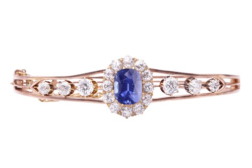 Lot 203 - A Victorian Kashmir Sapphire (with no...