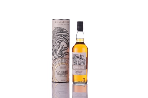 Lot 173 - Nine bottles from the Game of Thrones Single...