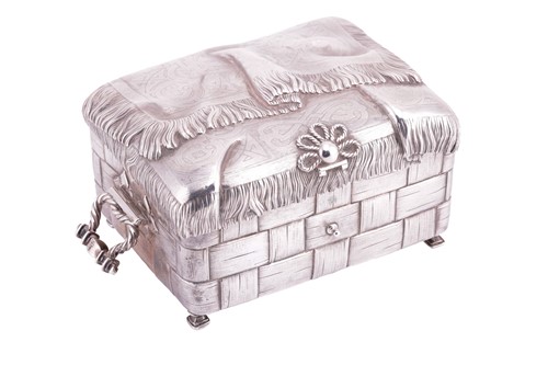 Lot 280 - A late 19th Century Russian trompe l'oeil...