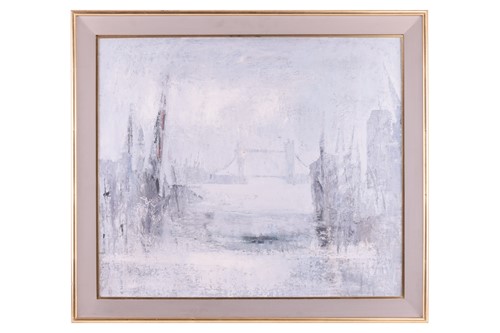 Lot 90 - Gerald Parkinson (b. 1926), 'Pool of London II'...