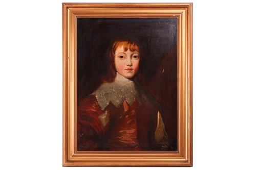 Lot 113 - 17th century style British School, portrait of...