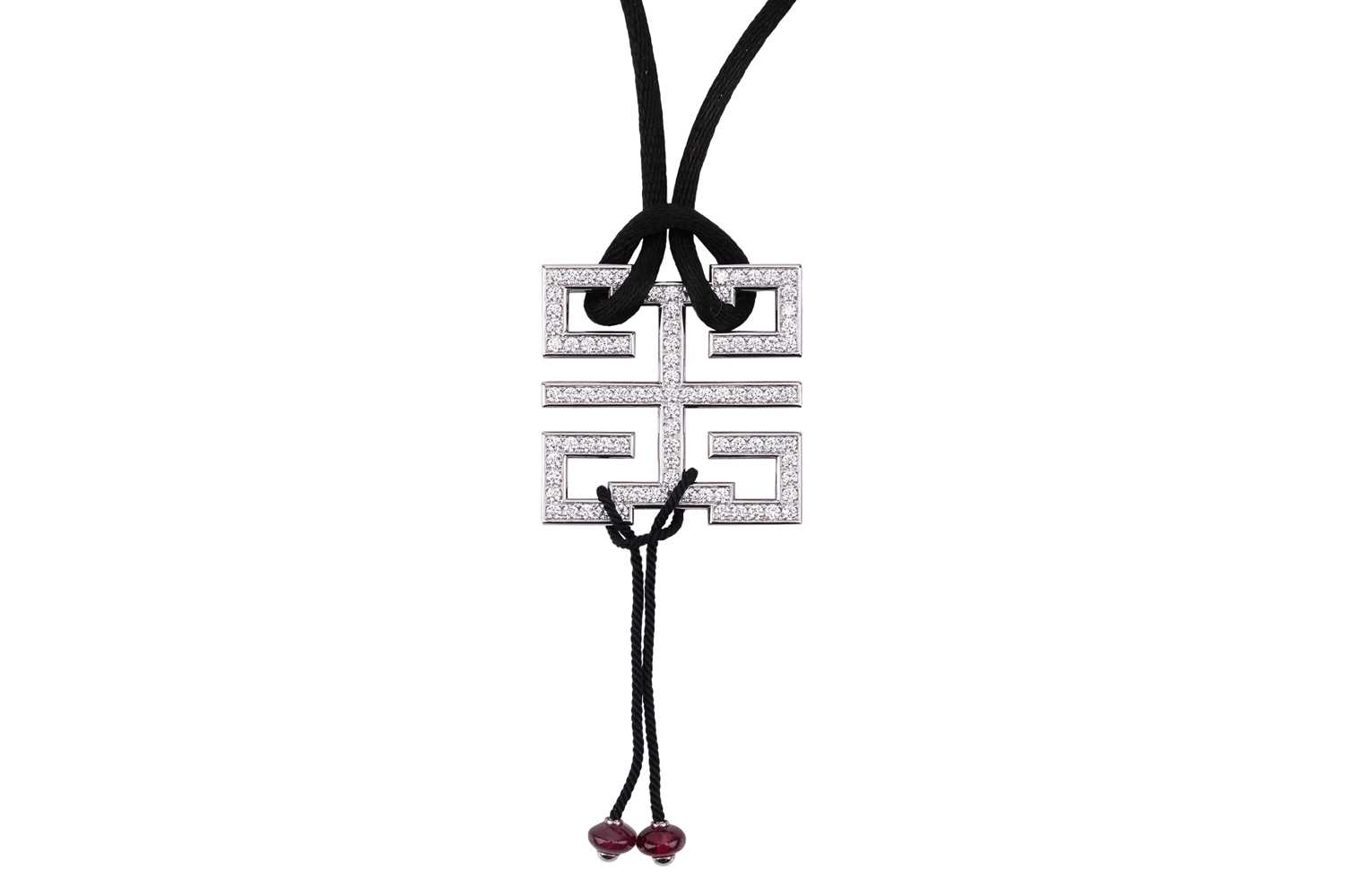 Lot 97 - Cartier - a diamond-set 'Le Baiser du Dragon...