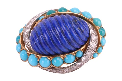 Lot 205 - Cartier - a torsade necklace and a single...