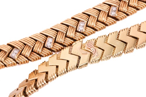 Lot 96 - Georges Lenfant for Mauboussin - a diamond-set...