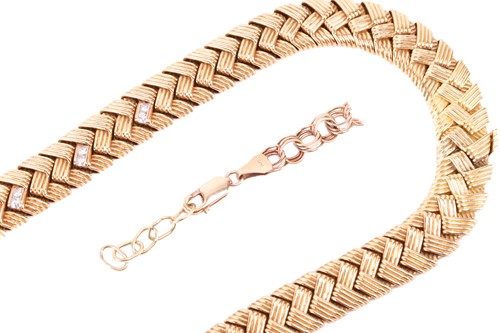 Lot 96 - Georges Lenfant for Mauboussin - a diamond-set...