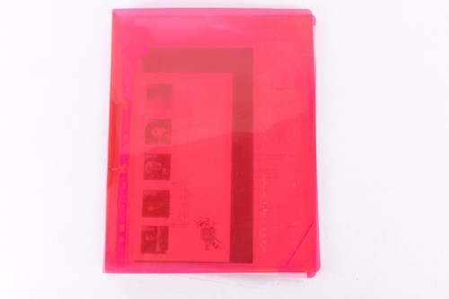 Lot 10 - A folder containing assorted signed celebrity...