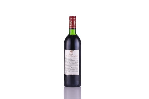 Lot 1 - Two Bottles of Chateau Mouton Rothschild 1ere...