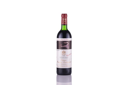 Lot 1 - Two Bottles of Chateau Mouton Rothschild 1ere...