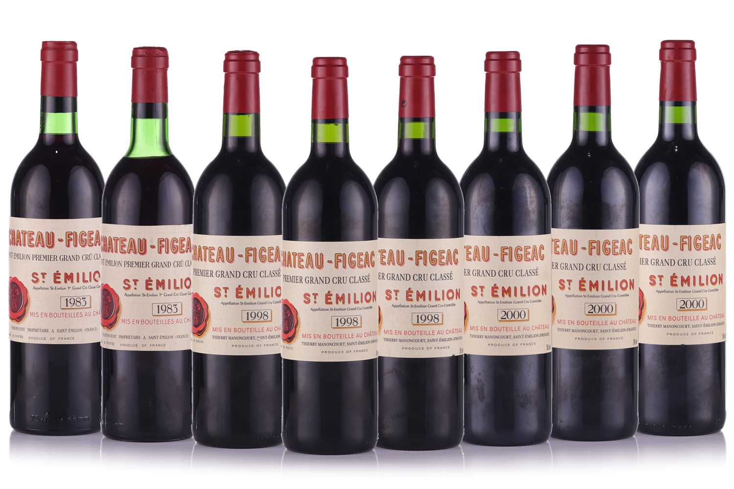 Lot 21 - Eight Bottles of Chateau Figeac St Emilion, 2...