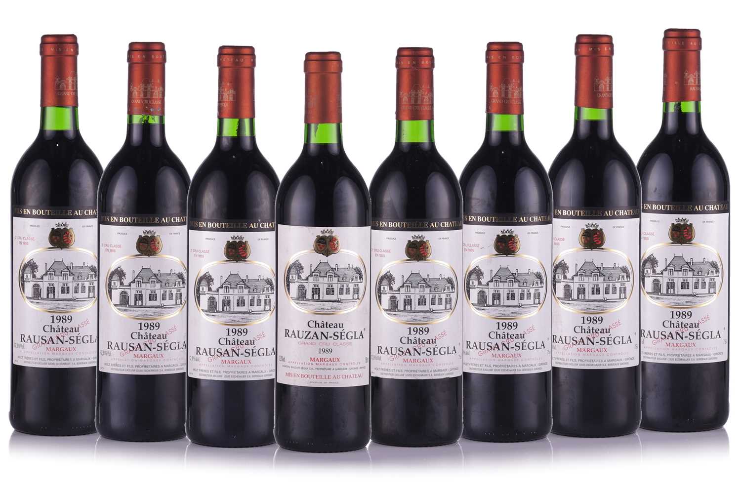 Lot 23 - Eight Bottles of Chateau Rauzan Segla 2eme...