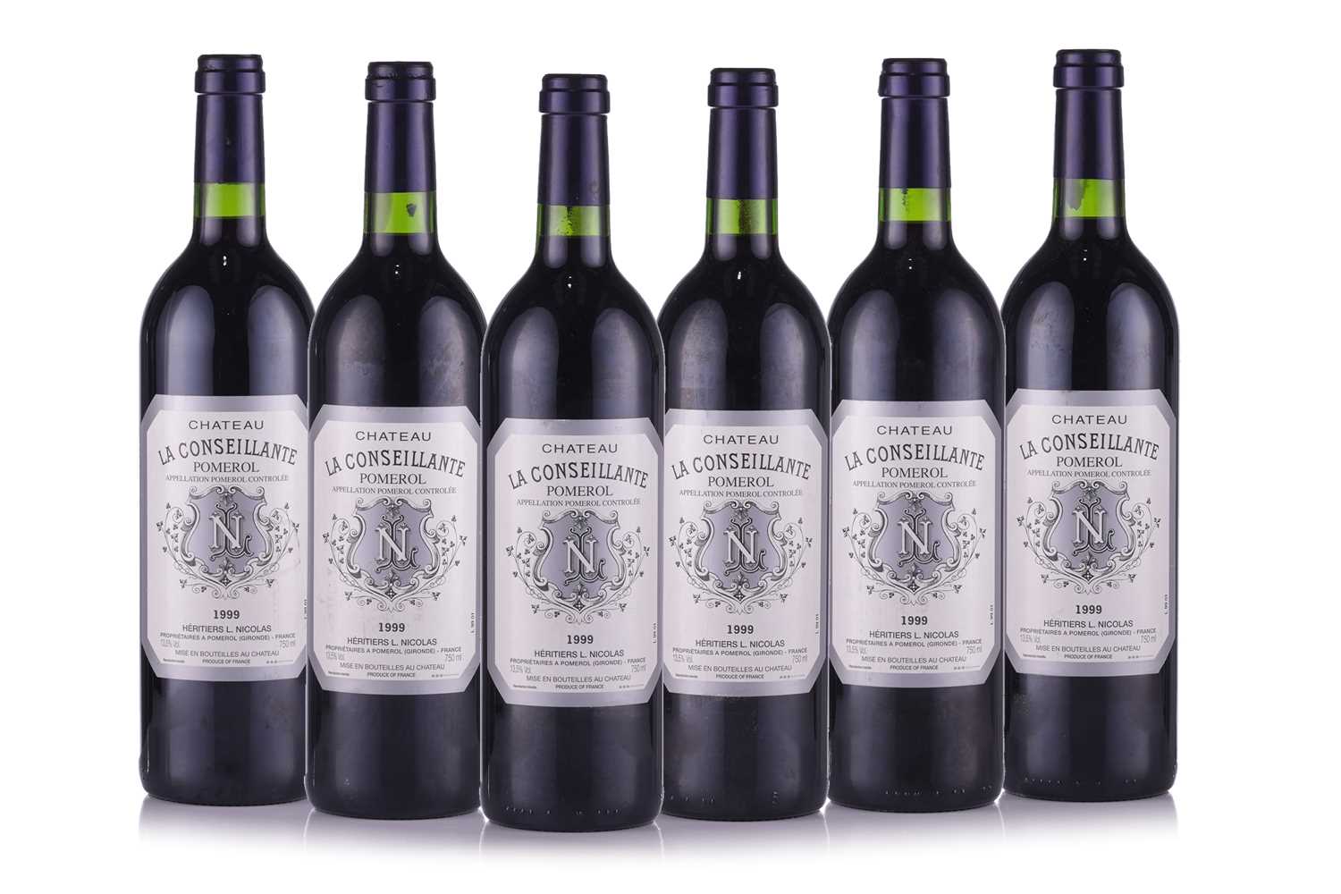 Lot 3 - Six Bottles of Chateau La Conseillante Pomerol,...