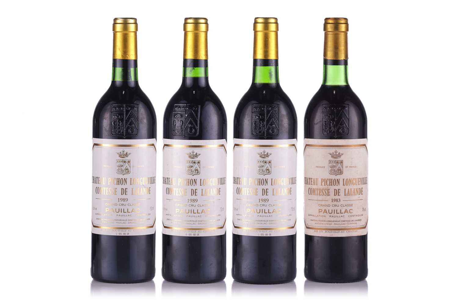 Lot 58 - Four Bottles of Chateau Pichon Longueville...