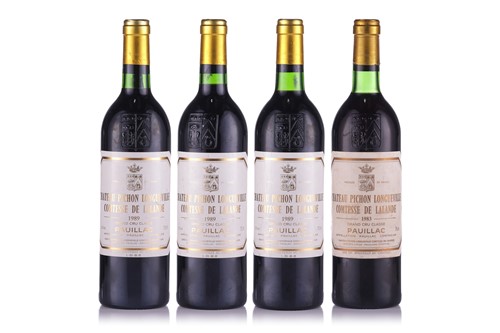 Lot 58 - Four Bottles of Chateau Pichon Longueville...