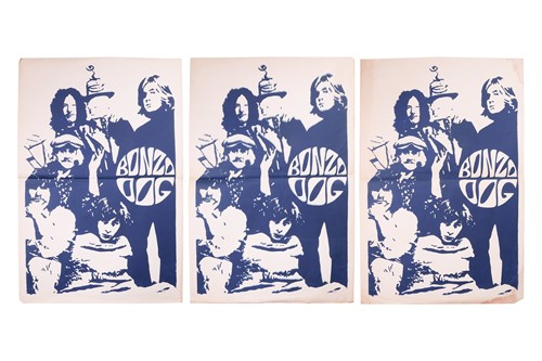 Lot 346 - Three early promotional Bonzo Dog Doo-Dah Band...