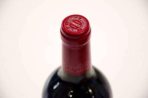 Lot 8 - Five Bottles of Chateau Leoville Poyferre 2eme...