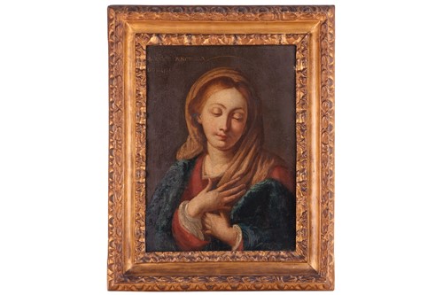 Lot 36 - Italian School, late 17th century, Portrait of...