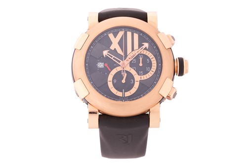 Lot 246 - A Romain Jerome Titanic DNA Chronograph 18ct...