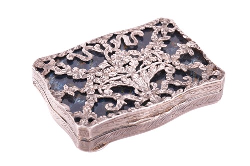 Lot 317 - A late 19th century possibly German silver...