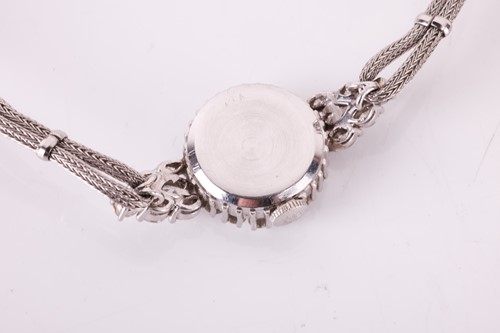Lot 239 - A Patek Philippe 3289 diamond set lady's...