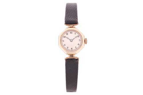 Lot 213 - A Rolex lady's dress watch circa 1920 in 9ct...