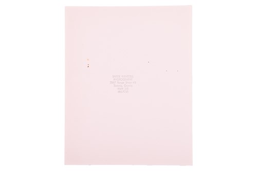 Lot 300 - From the personal collection of Vivian...