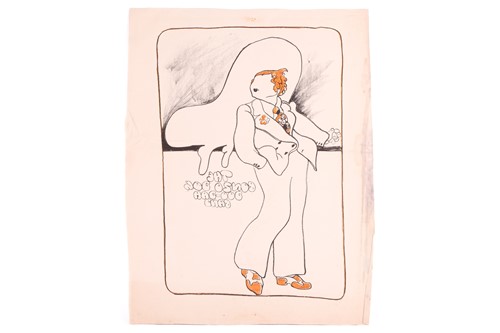 Lot 391 - Vivian Stanshall (1943-1995) British, a large...