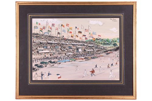 Lot 8 - John Paddy Carstairs (1916 - 1970), 'Le Mans -...