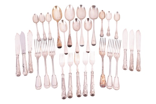Lot 306 - A collection mixed collection of silver...