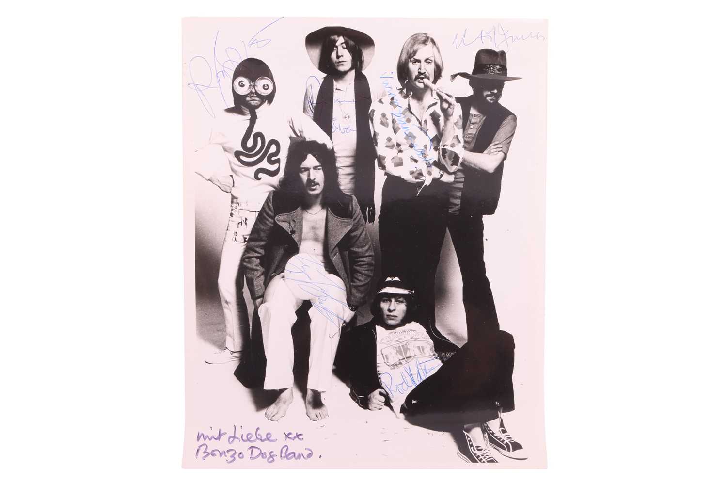 Lot 308 - The Bonzo Dog Doo-Dah Band: a fully signed...