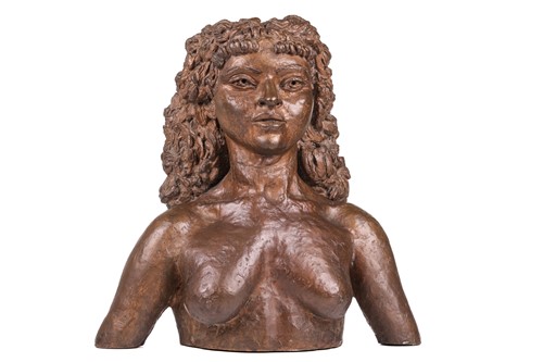Lot 23 - Sir Jacob Epstein(1880-1959), Bust of Princess...