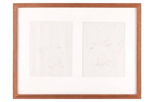 Lot 95 - Henri Gaudier-Brzeska (1891 - 1915), Two Heads,...