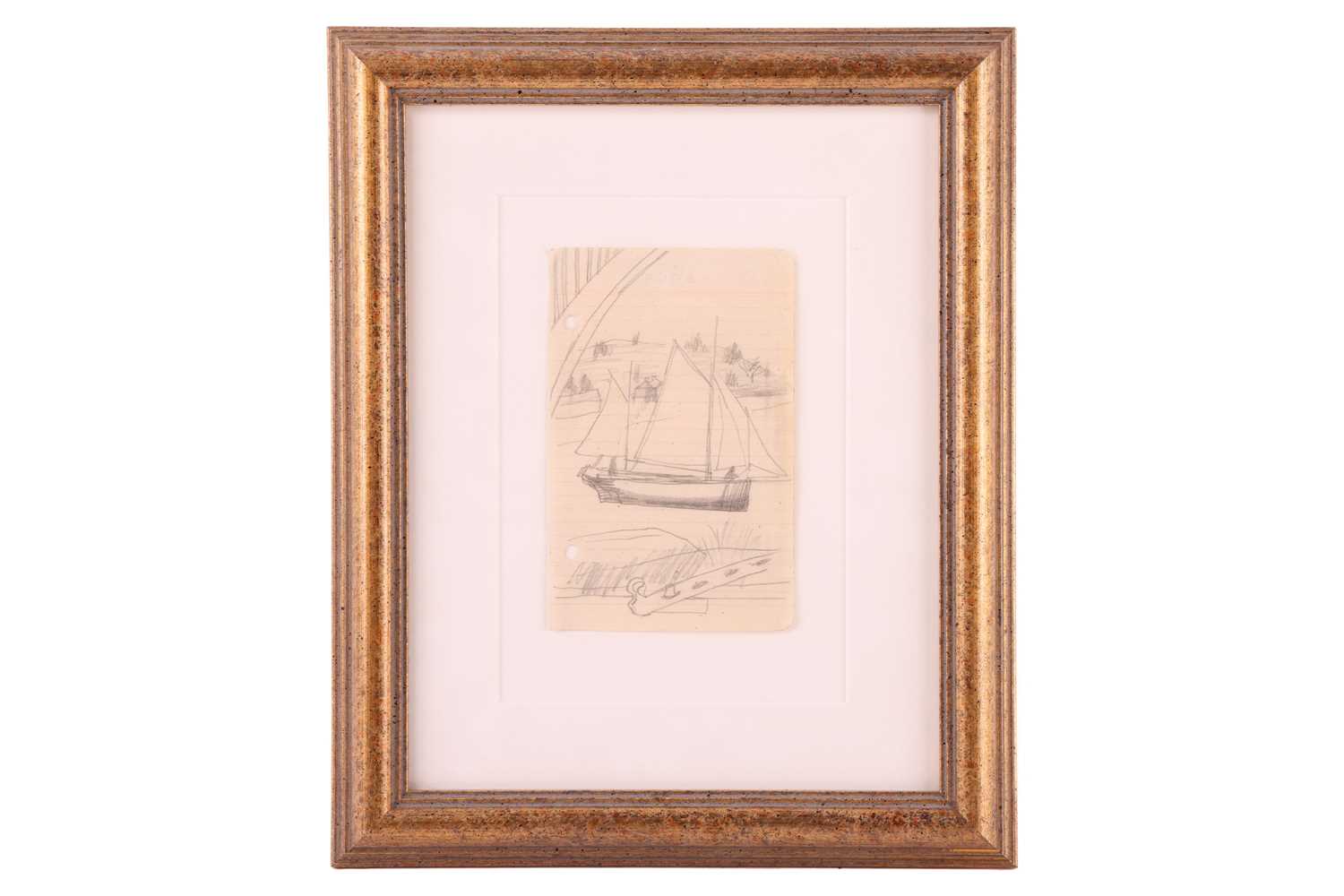 Lot 36 - Ben Nicholson (1894-1982), Sailing boat...