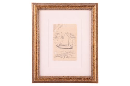 Lot 36 - Ben Nicholson (1894-1982), Sailing boat...