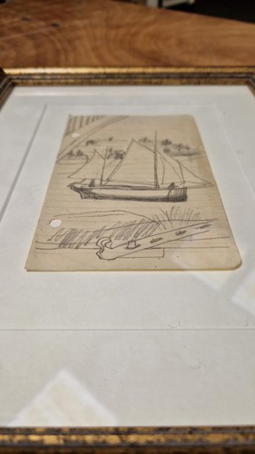 Lot 36 - Ben Nicholson (1894-1982), Sailing boat...