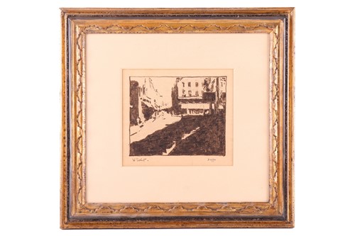 Lot 7 - Walter Richard Sickert (1860 - 1942), Dieppe c....