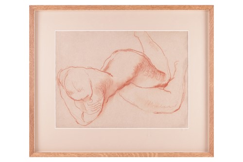 Lot 98 - Frank Dobson (1886 - 1963), Recumbent Nude...