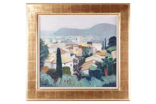 Lot 34 - John Kingsley (b.1956), 'Dusk Hyères', signed '...