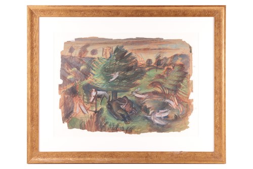 Lot 94 - Alan Sorrell (1904 - 1974), Rest on the Flight...