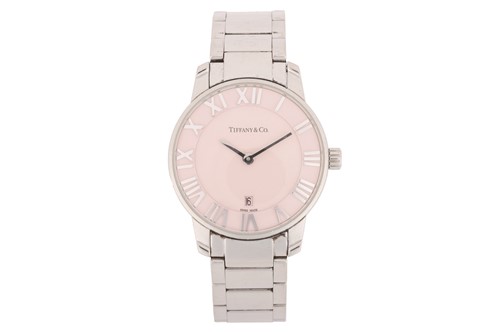 Lot 158 - A Tiffany & Co Atlas ladies' quartz wristwatch;...