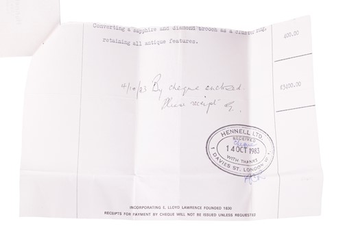 Lot 234 - A gift to Sir Winston Churchill - A Sir John...