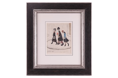 Lot 81 - L.S. Lowry (1887 - 1976), The Family, signed...
