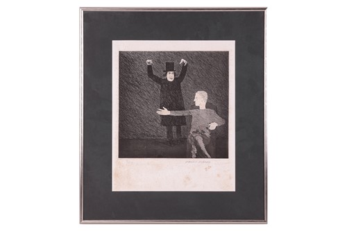 Lot 80 - David Hockney (b.1937), Inside the castle -...