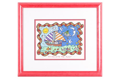 Lot 89 - James Rizzi (American, 1950 - 2011), 'Going...