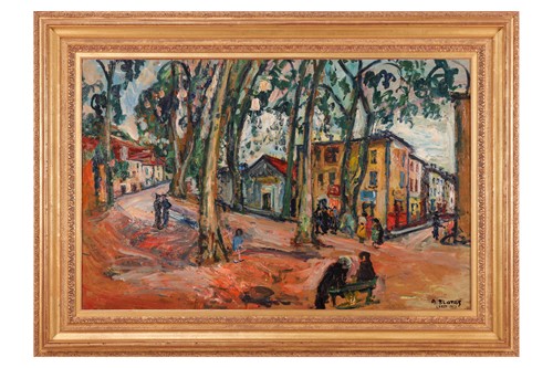 Lot 42 - Arbit Blatas (Lithuanian, 1908-1999), Figures...