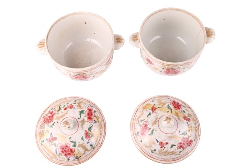 Lot 78 - A pair of Chinese Famille Rose porcelain...