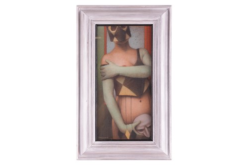 Lot 65 - Jane Lewis (b. 1953), 'Diamonds', signed and...