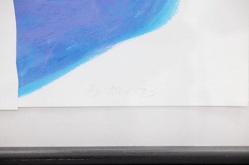 Lot 53 - Sandra Blow (1925 - 2006), Abstract in Blue,...